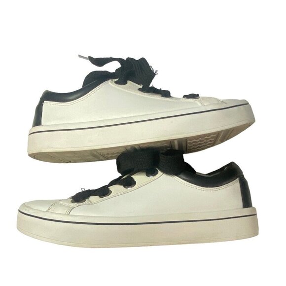 SKECHERS Women Hi Lite Lace Up Sneakers Size 8 White Y2K Casual Everyday S-7 - Picture 6 of 9